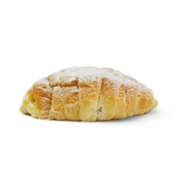 croissant relleno de crema